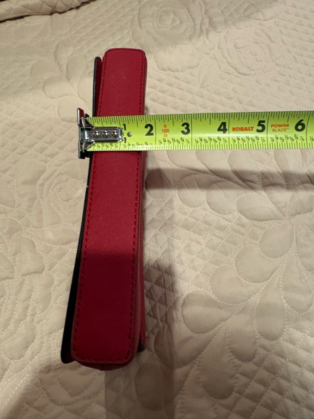Kate Spade New York Newbury Lane Keira Clutch Red - Picture 15 of 15